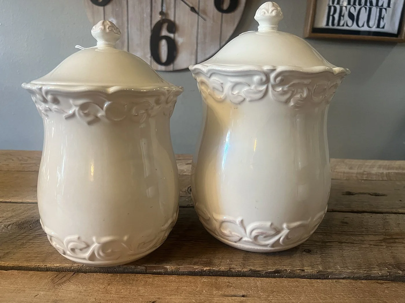 GORGEOUS ORNATE CANISTER SET