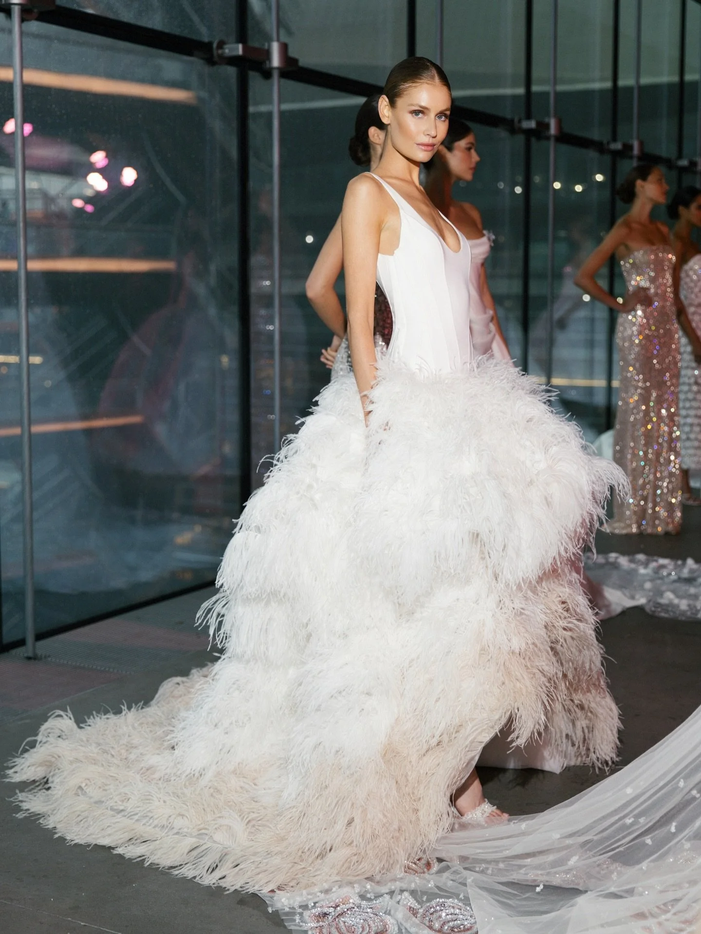 Nicole + Felicia Couture  Bridal newest collection is every bride&rsquo;s dream ! ✨🙌🤍

#kinsleycouturebridal #wedding #bride #bridal #NYBFW