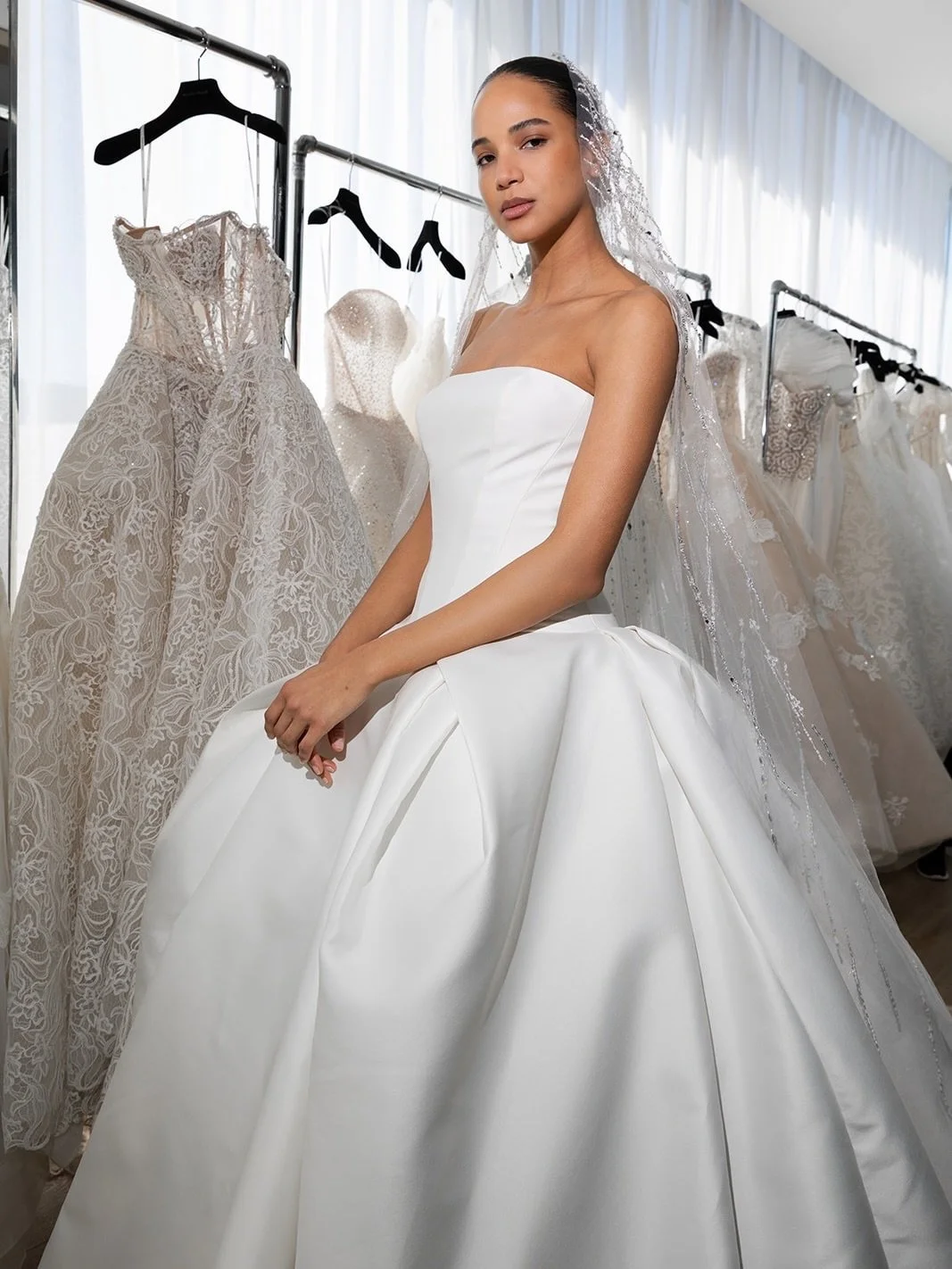 Nicole + Felicia SS27 🤍 looking for the perfect wedding dress?. Visit Kinsley Couture Bridal!&hellip; Book Now!

#kinsleycouturebridal #california #bridal #fashion #bride