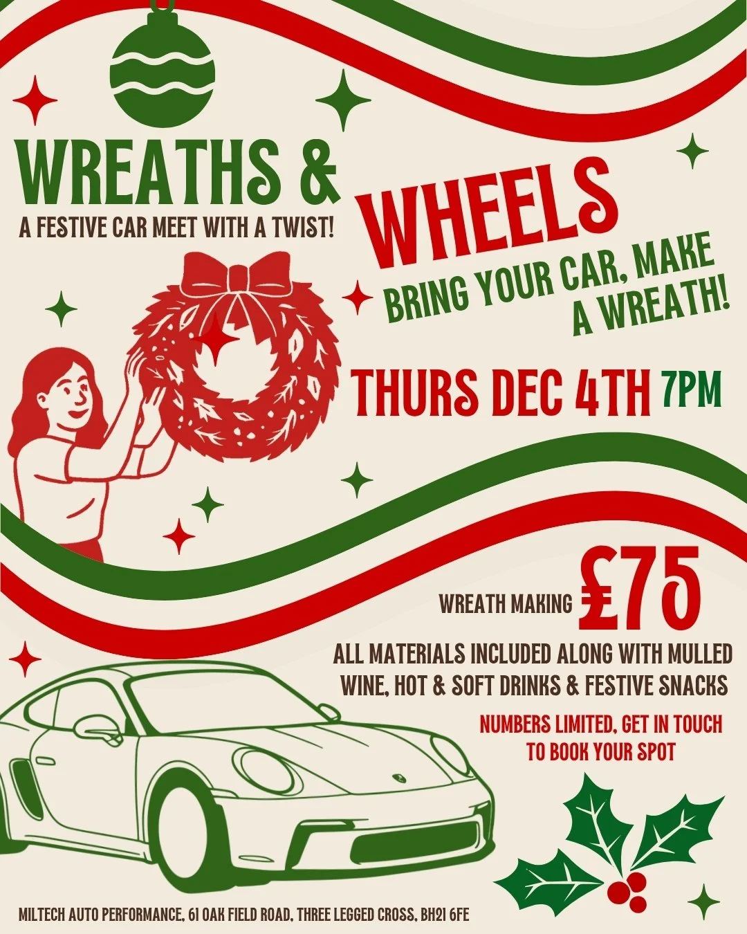 Wreaths & Wheels