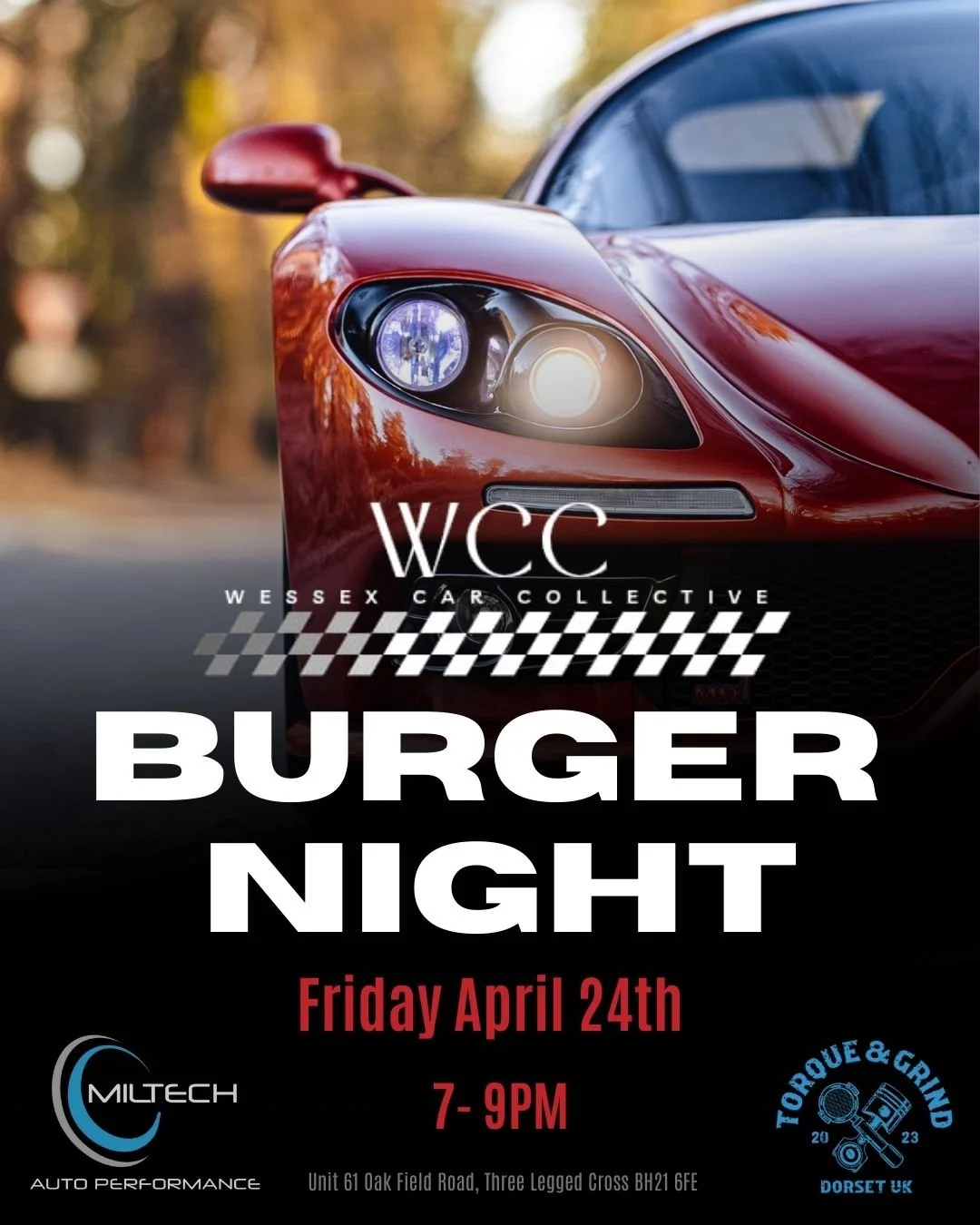 Wessex CC Burger Night