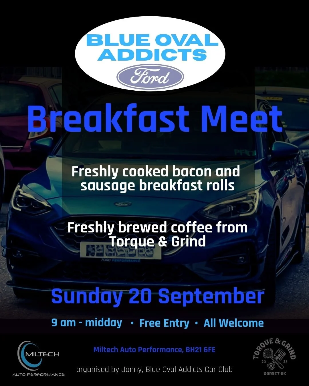 Blue Oval Addicts Breakfast meet