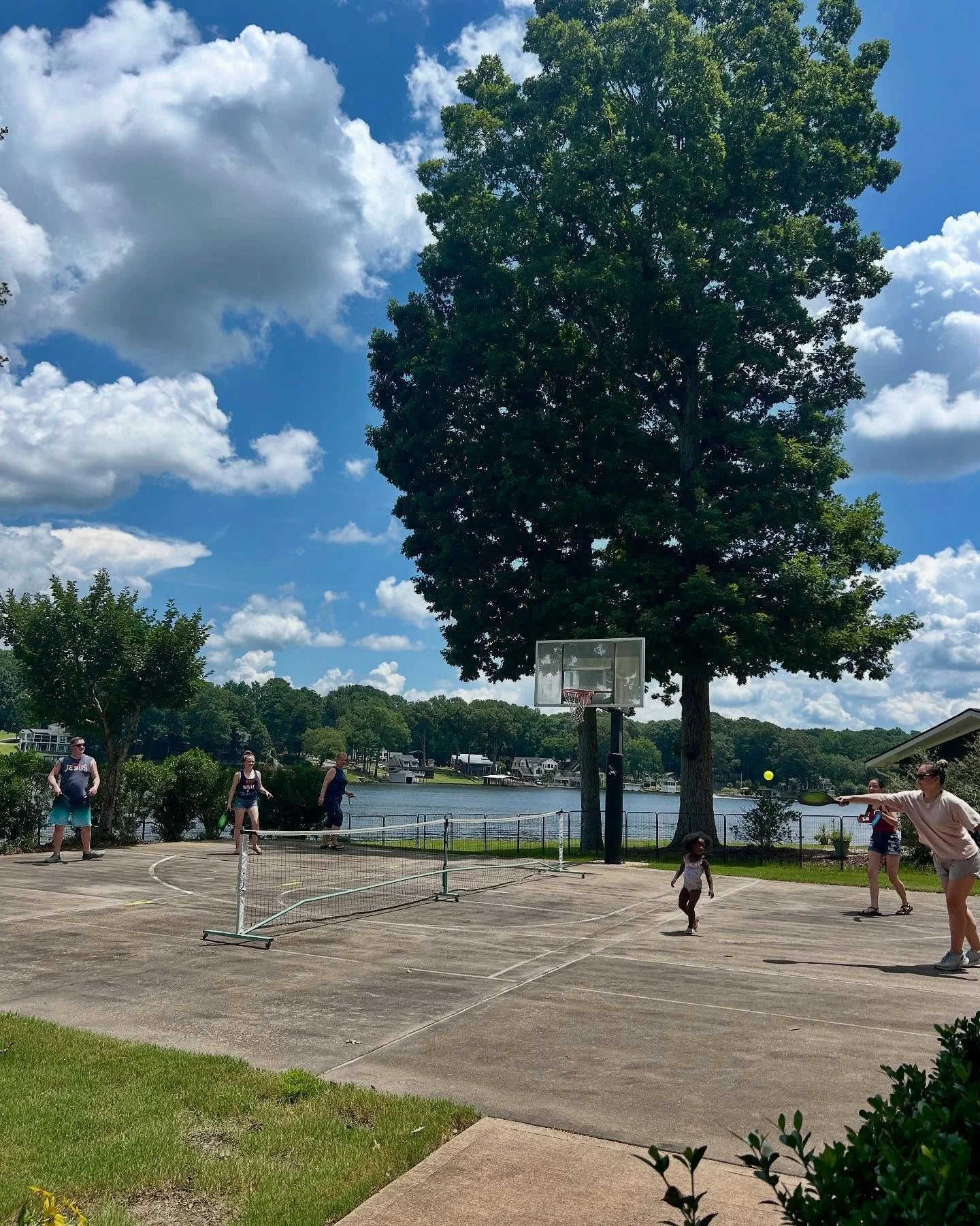 Tamarisk goes to the LAKE! We had the most fun today &amp; are so grateful to @motta8822 for hosting us! ☀️🍉🩳🐠💦