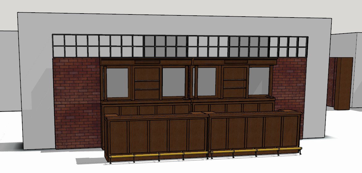 Design for "Cheers" Bar