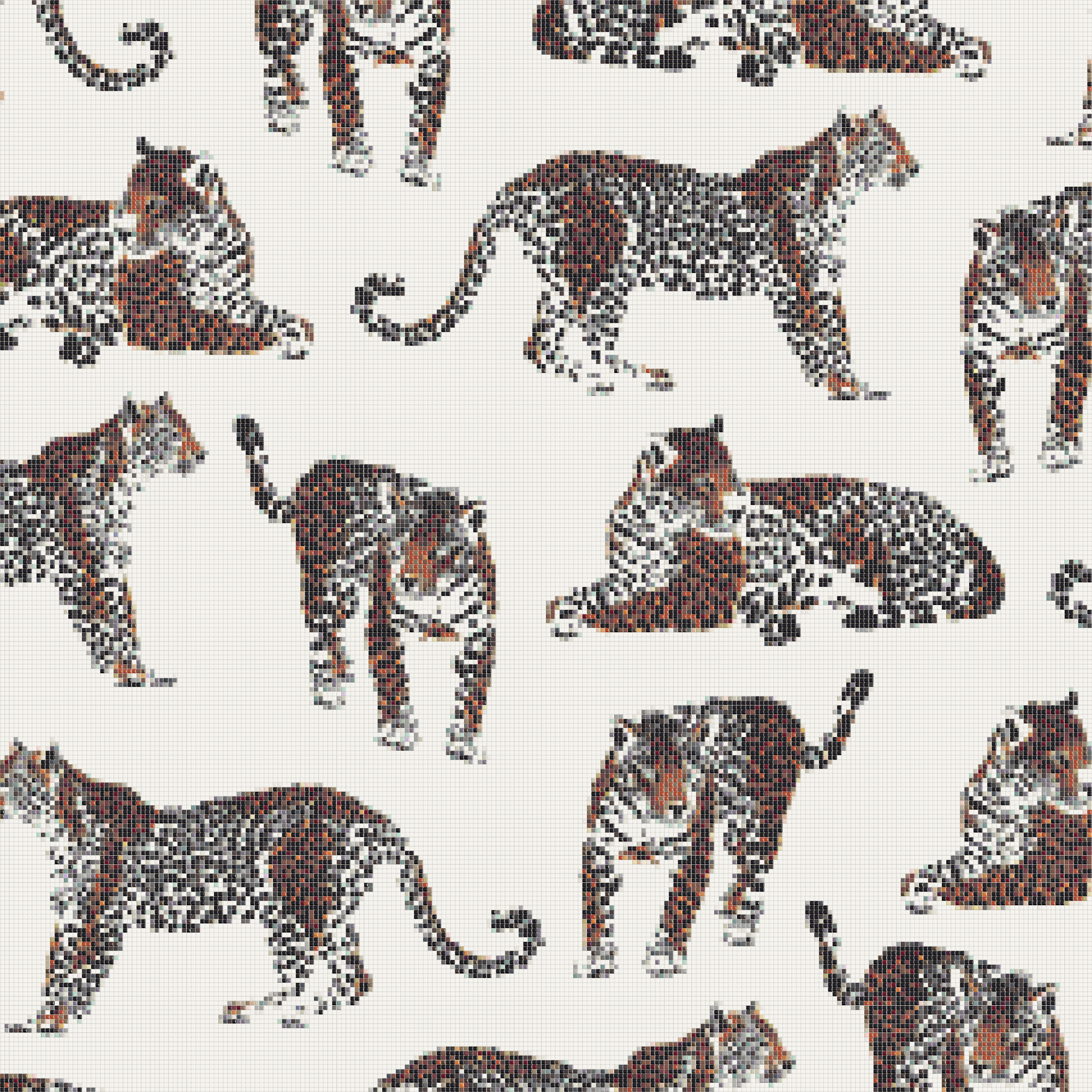 Audrey Lane Muralist Mosaic Cheetah Pattern Tile Mural Art.png