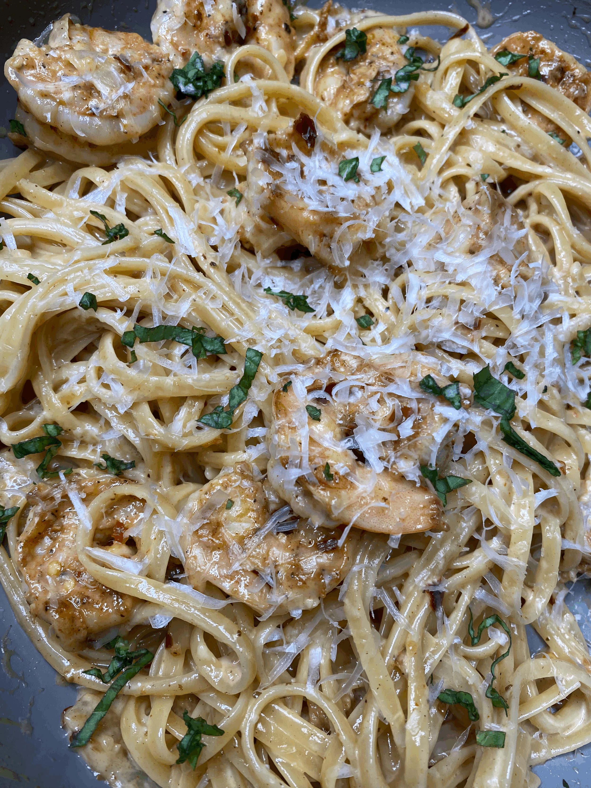 Shrimp Linguine
