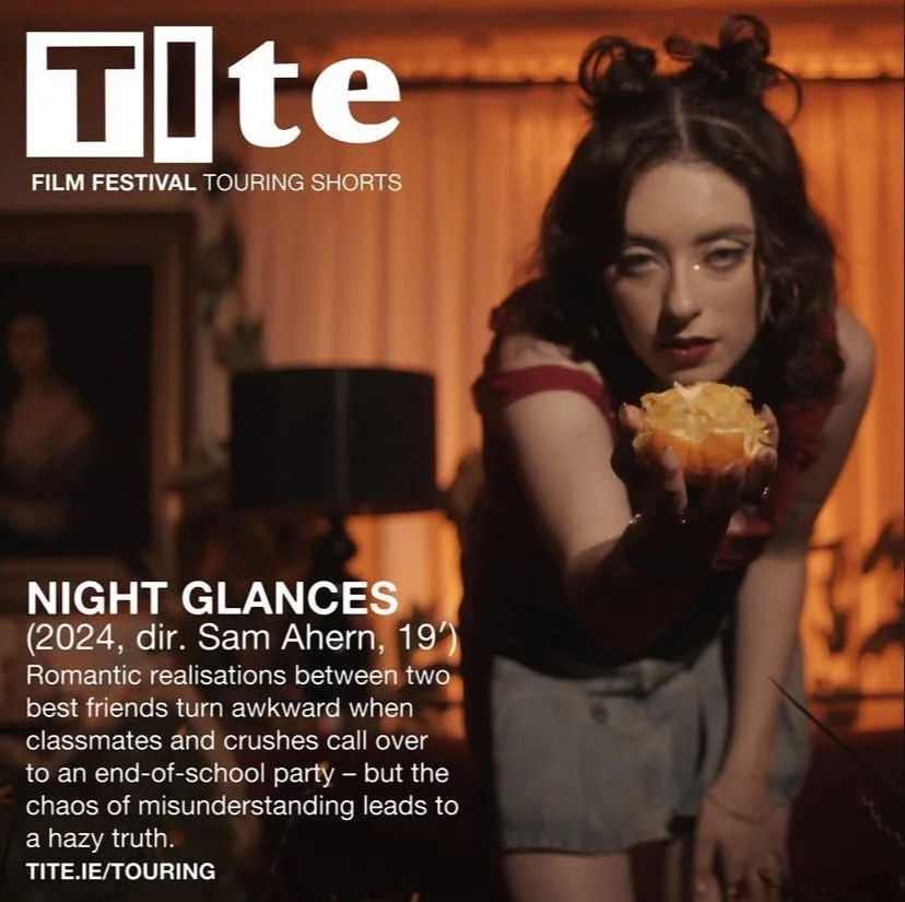 Promotional Poster of Night Glances, short film directed by Sam Ahern