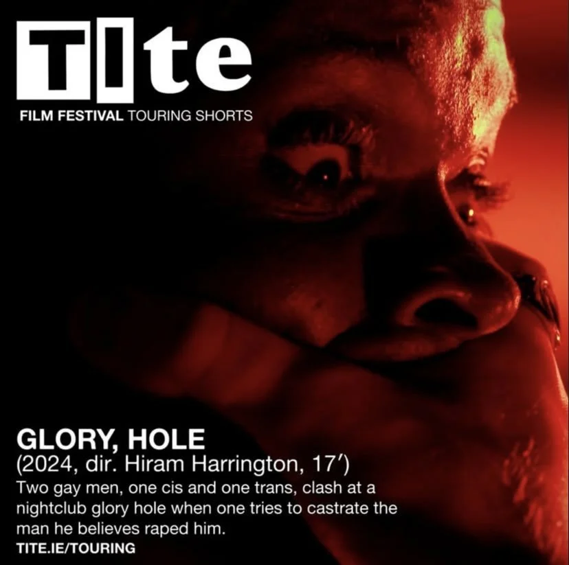 Promotional Poster of Glory Hole, short film directed by Hiriam Harrington.