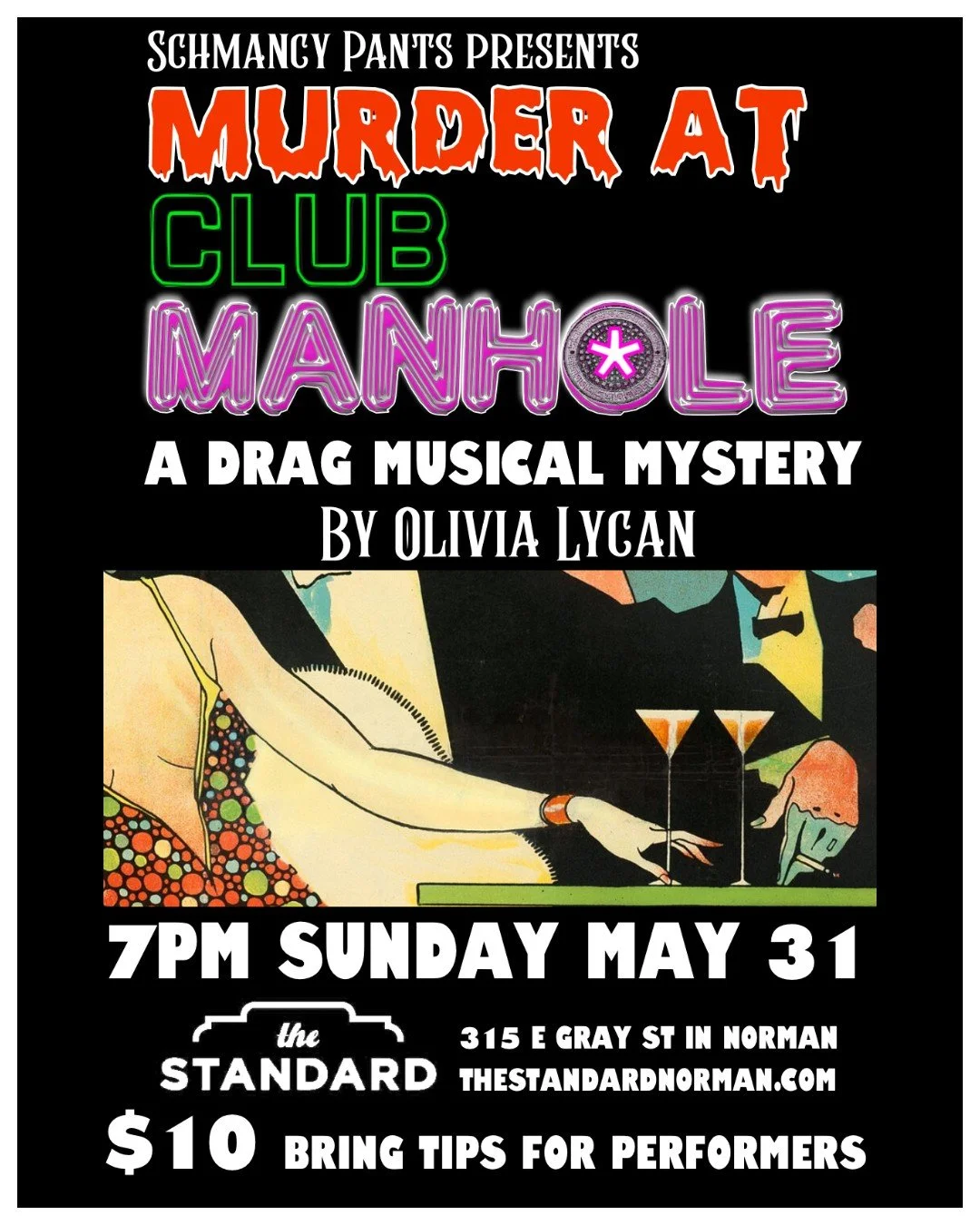Murder at Club Manhole - A Drag Murder Mystery