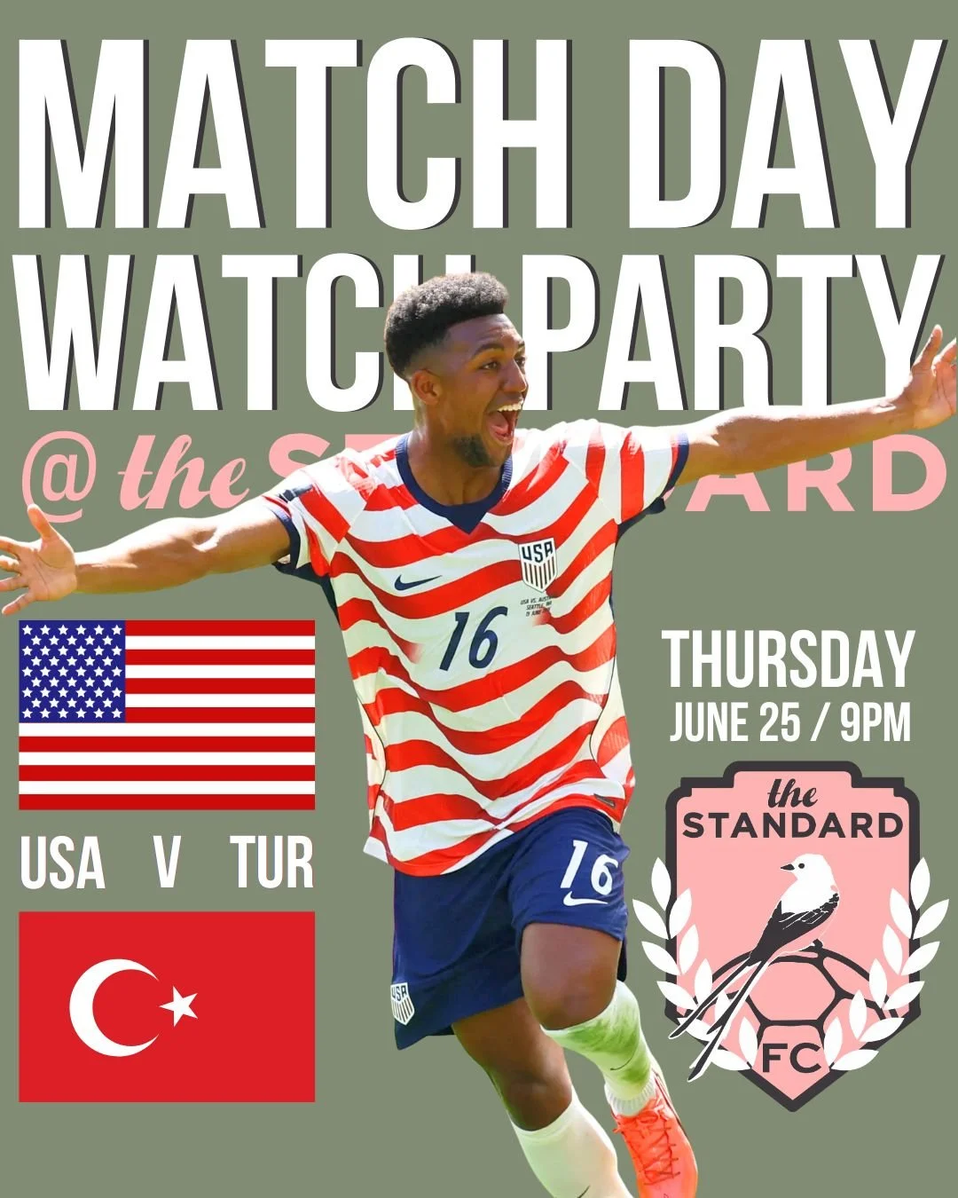 USA vs TUR WATCH PARTY 