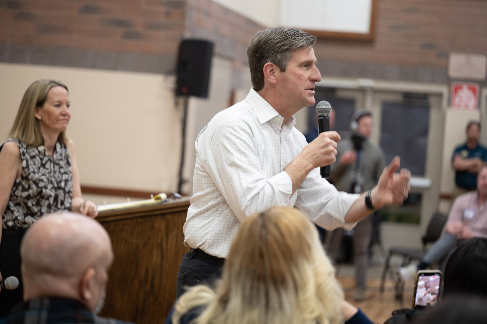 Greg Stanton and Kris Mayes