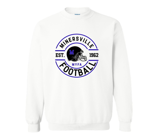 MYFA Retro Football Crewneck