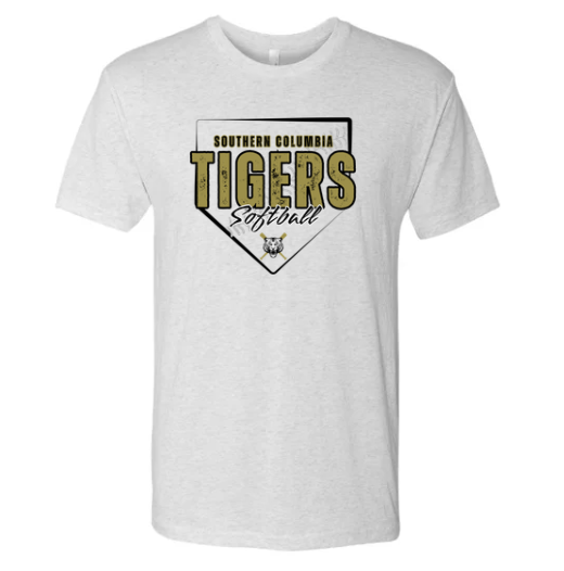 SC Softball Triblend T-Shirt - Design 1