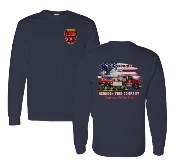 Herndon Fire Co. Tanker Long Sleeve Shirt