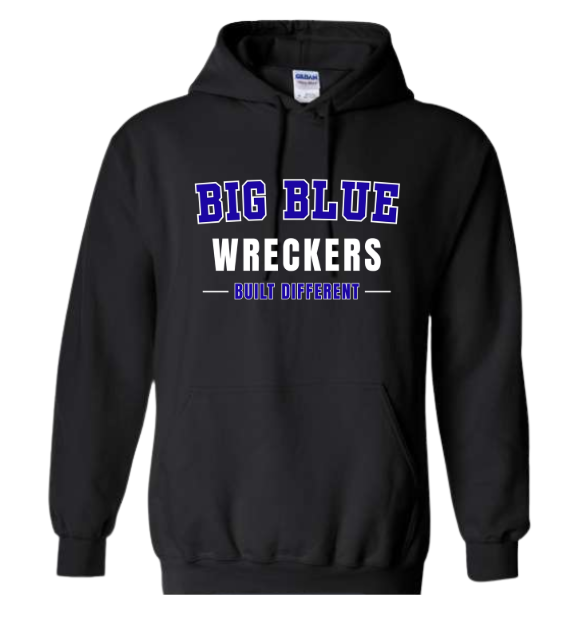 Big Blue Wreckers Hoodie