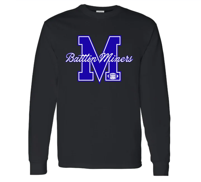 MYFA Battlin Miners - Football Long Sleeve