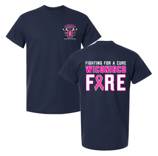 Wiconisco Fire Breast Cancer Awareness T-Shirt