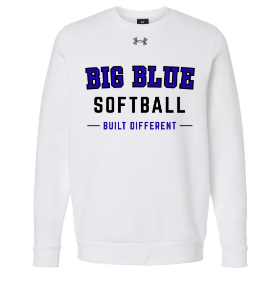 UA Big Blue Softball Crewneck - Adult