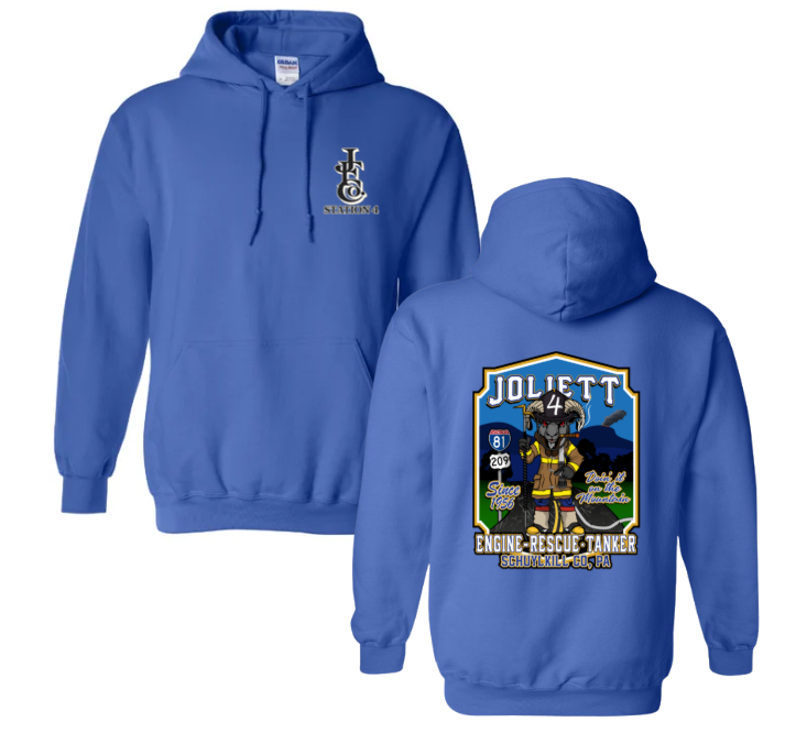 Joliett Fire Patch Hoodie