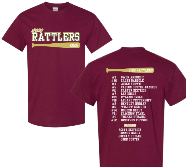 2026 Rattlers Team Shirt
