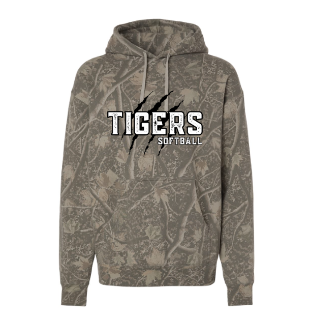 SC Softball Camo Hoodie