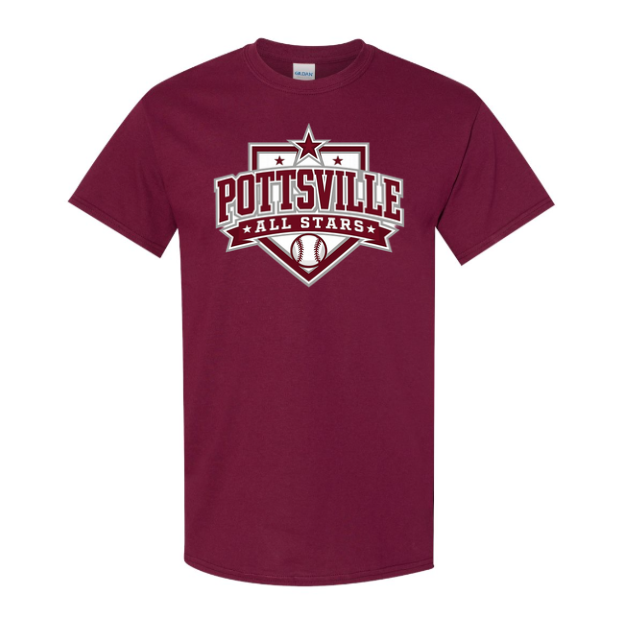 Pottsville All Stars T-Shirt - Gildan