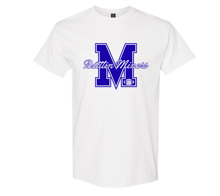 MYFA Battlin' Miners - Football T-Shirt