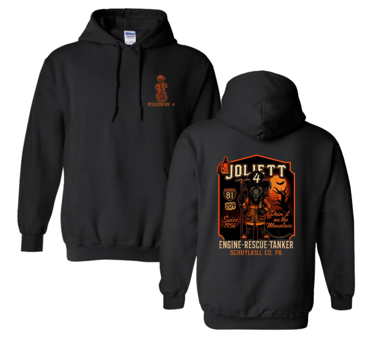 Joliett Fire Co. Halloween Hoodie