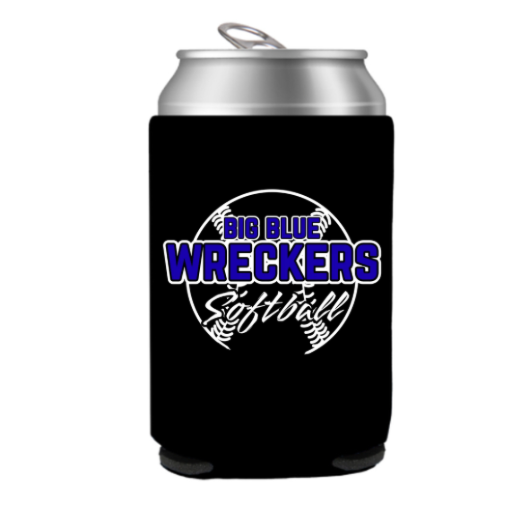 Big Blue Wreckers Koozie