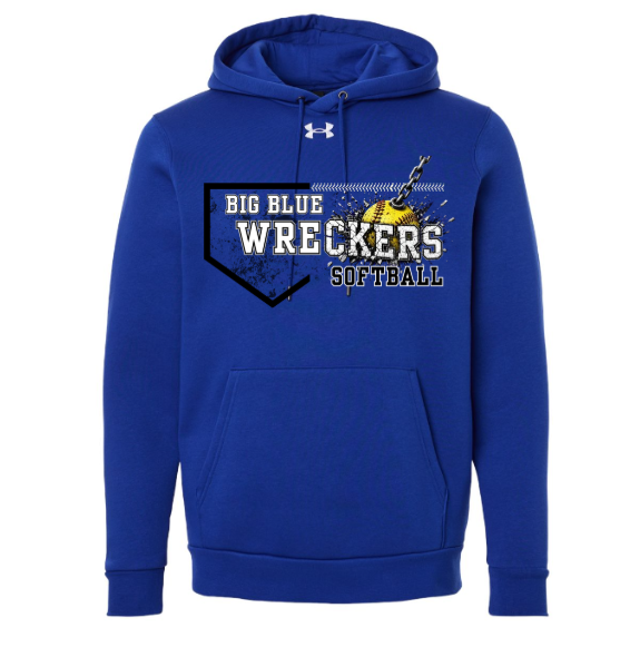UA Big Blue Wreckers (Ball Design) Hoodie - Adult