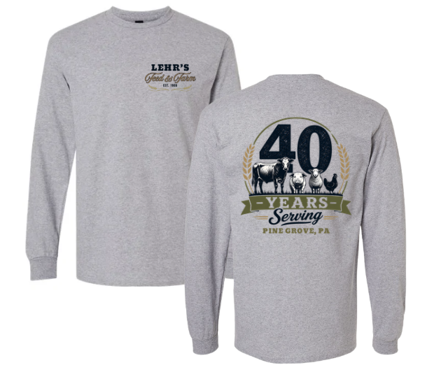 Lehr's Feed & Supply 40th Anniversary Long Sleeve
