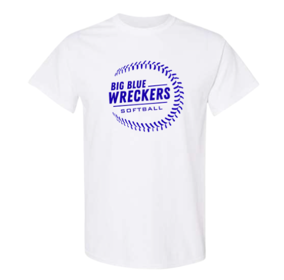 Big Blue Wreckers Stitches T-Shirt