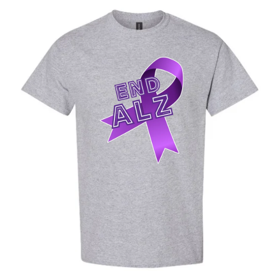 Luther Ridge - Alzheimer's Walk (Ribbon) T-Shirt