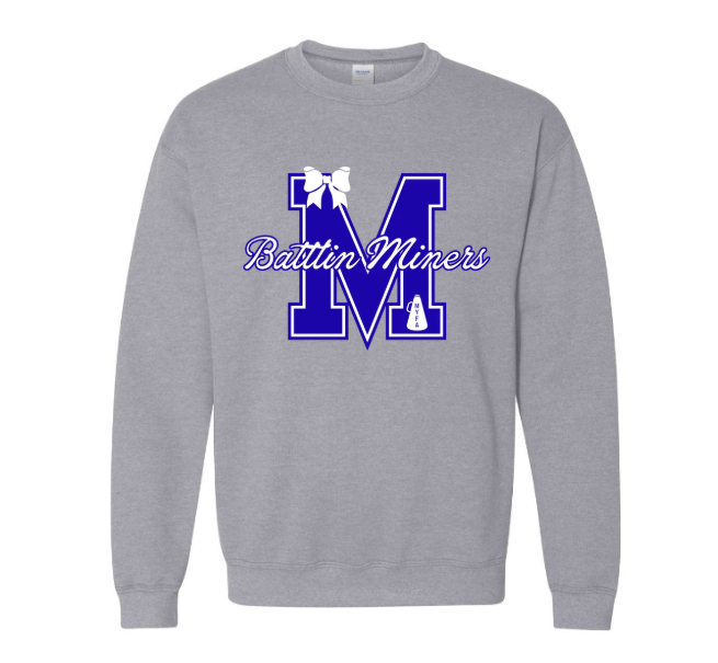 MYFA Battlin Miners - Cheerleading Crewneck