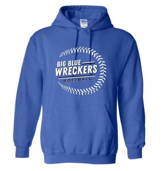 Big Blue Wreckers Stitches Hoodie