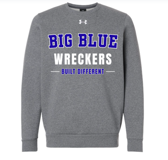 UA Big Blue Wreckers Crewneck - Adult