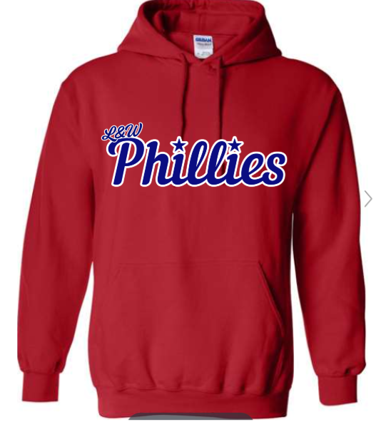 L&W Phillies (Red) Hoodie