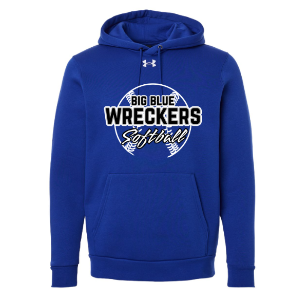 UA Big Blue Wreckers Softball Hoodie - Adult