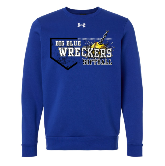 UA Big Blue Wreckers (Ball Design) Crewneck - Adult