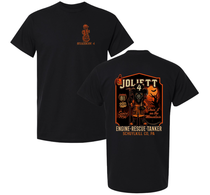 Joliett Fire Co. Halloween T-Shirt