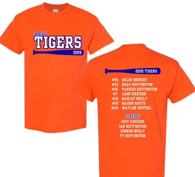 2026 Tigers Team Shirt