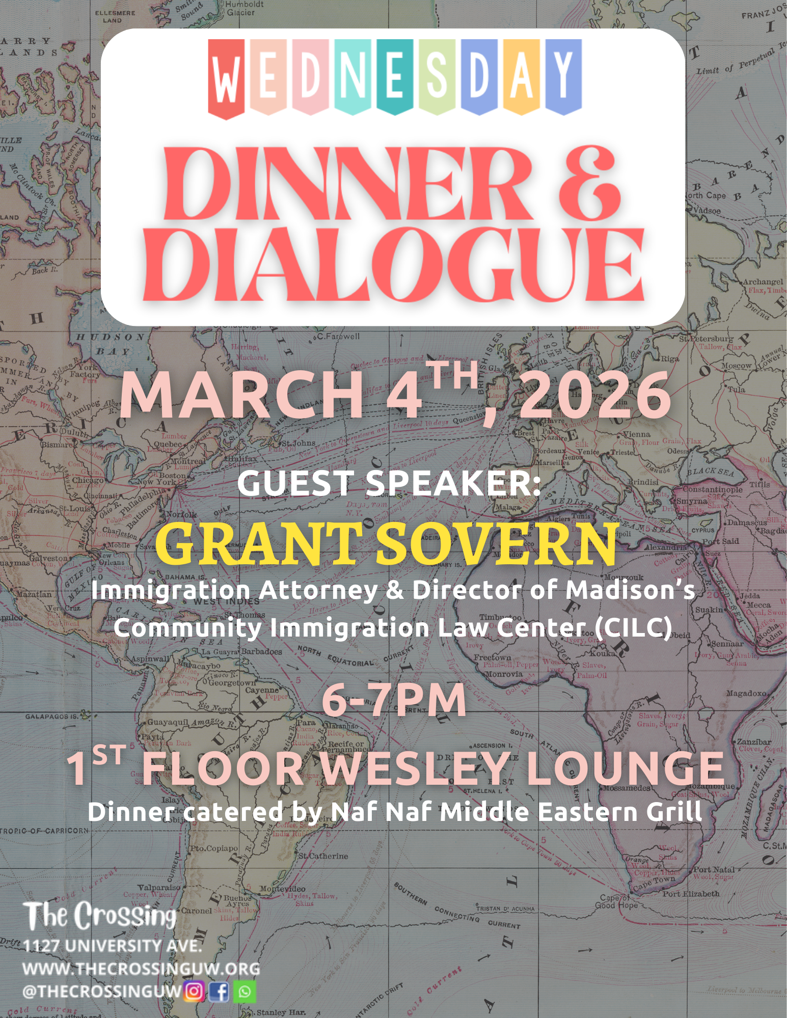 Wednesday Dinner &amp; Dialogue 