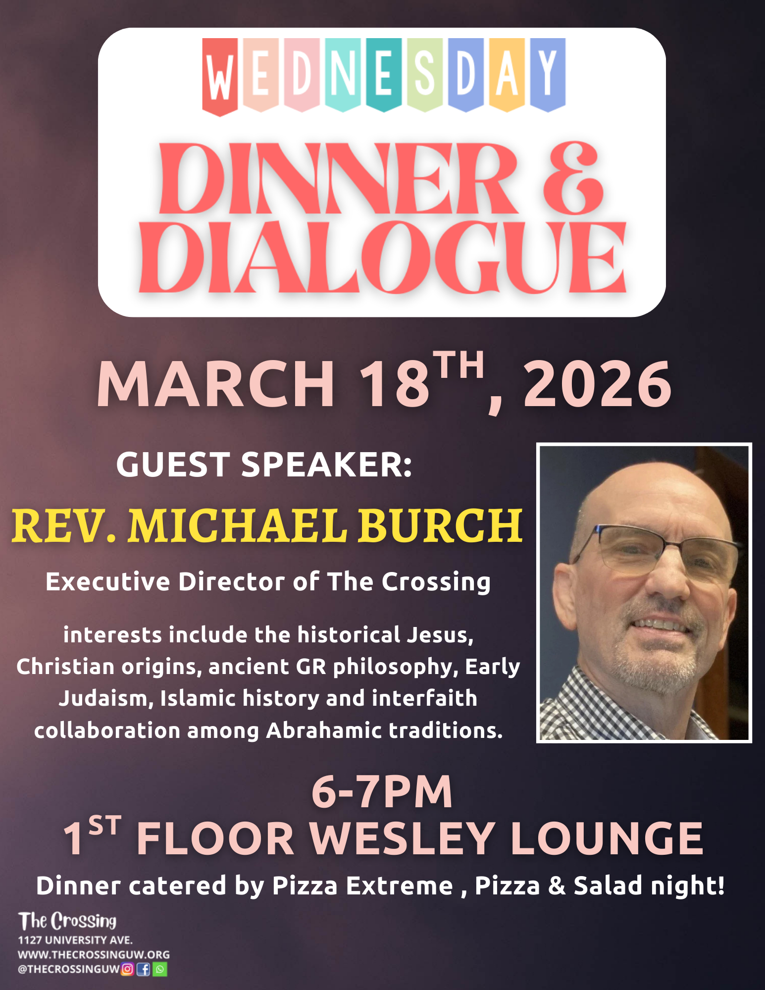 Wednesday Dinner &amp; Dialogue 