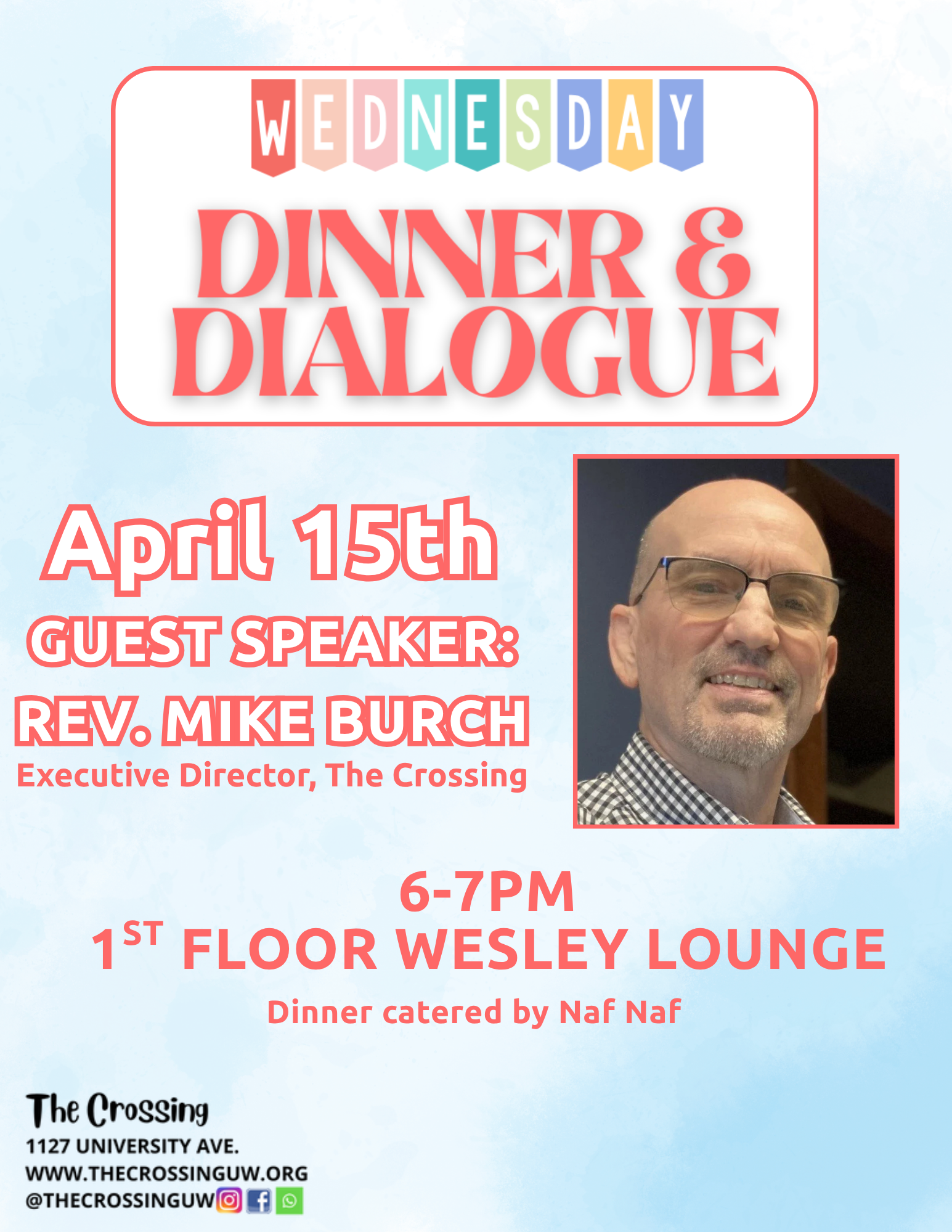 Wednesday Dinner &amp; Dialogue 