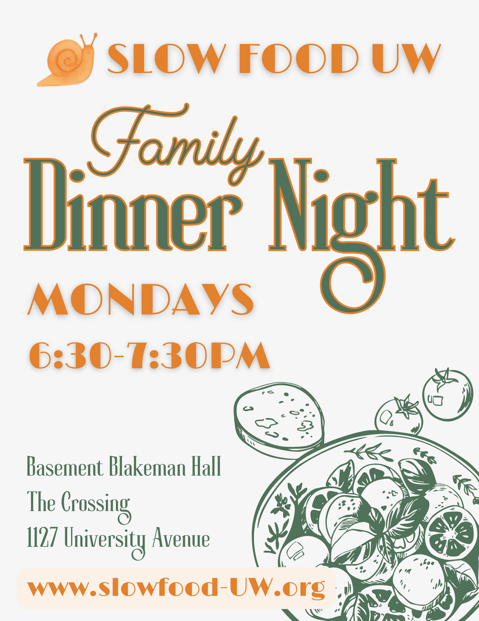 Slow Food Family Dinner Night 
