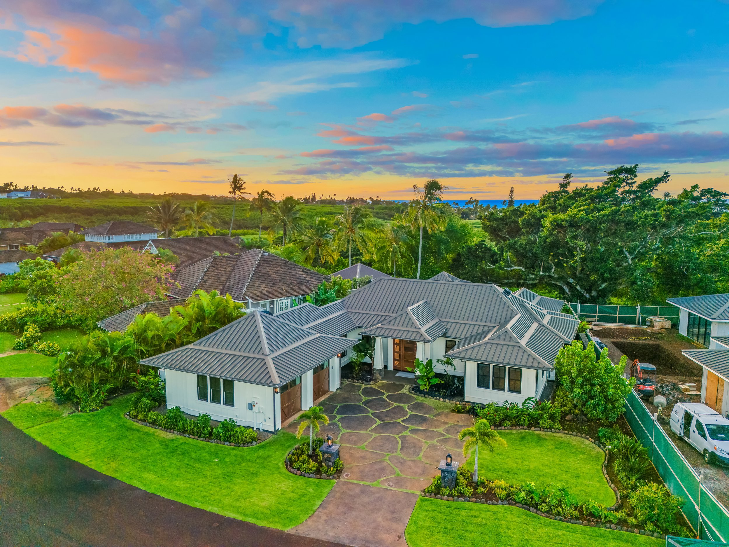 Hawaiian Plantation residential home located on Kauai in Kukui'ula ...