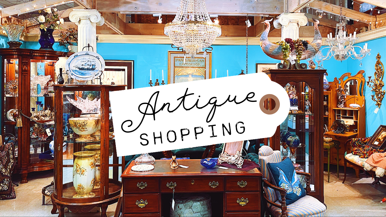 Let's Go Antique Shopping! Come Thrift With Me for Vintage Decor