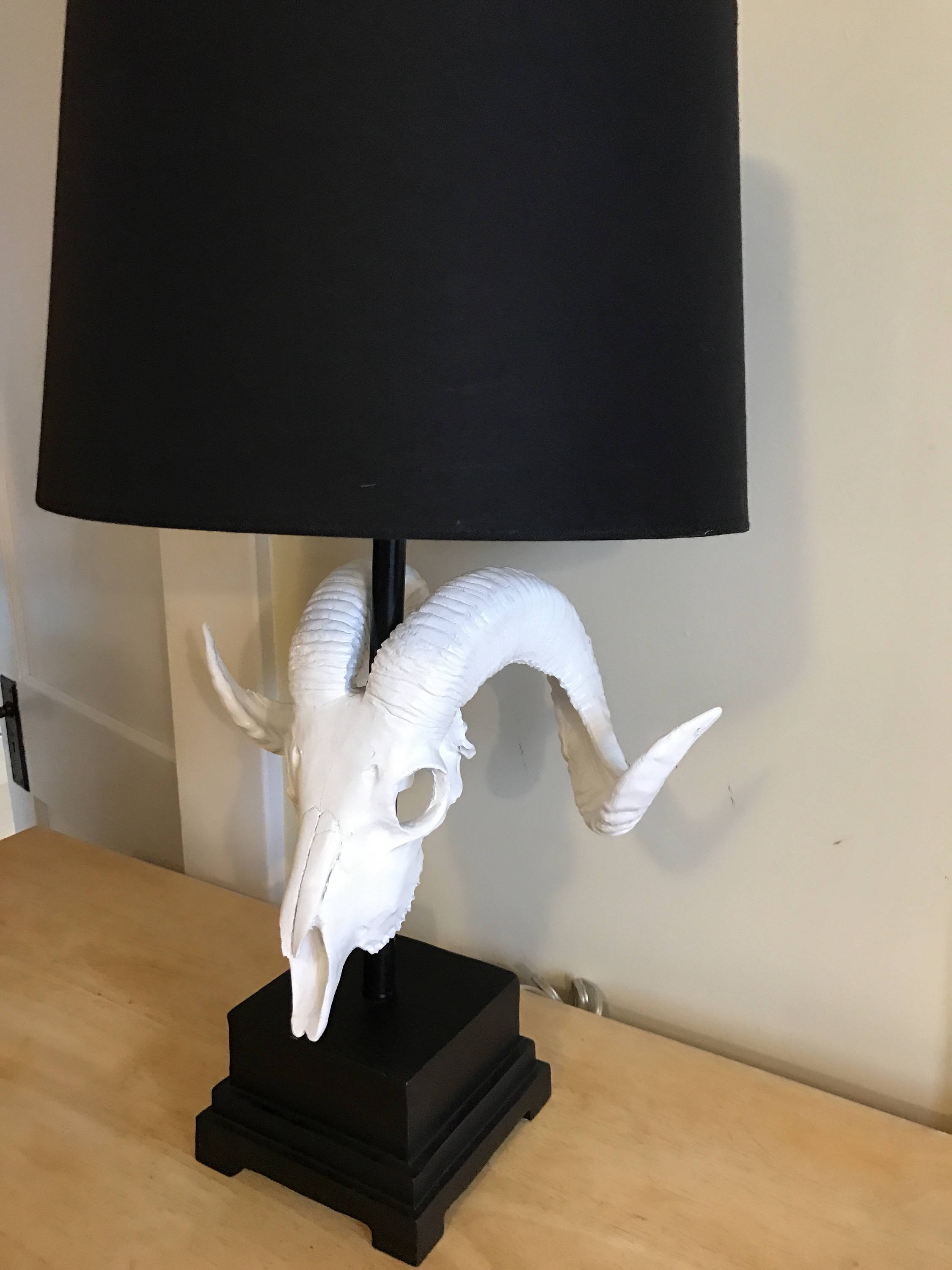 Etsy - Rams Head Lamp