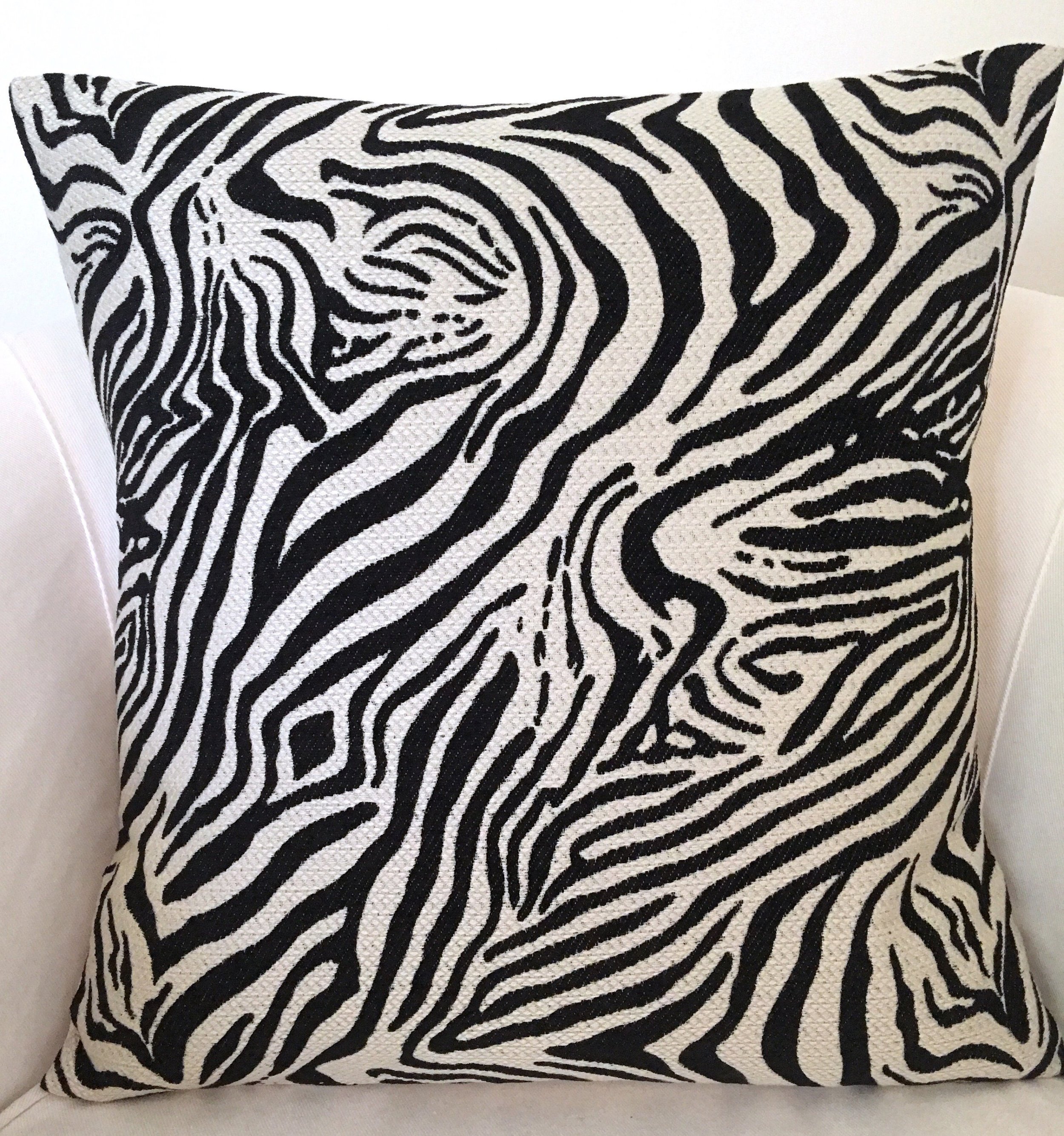Etsy - Zebra Pillow Cover