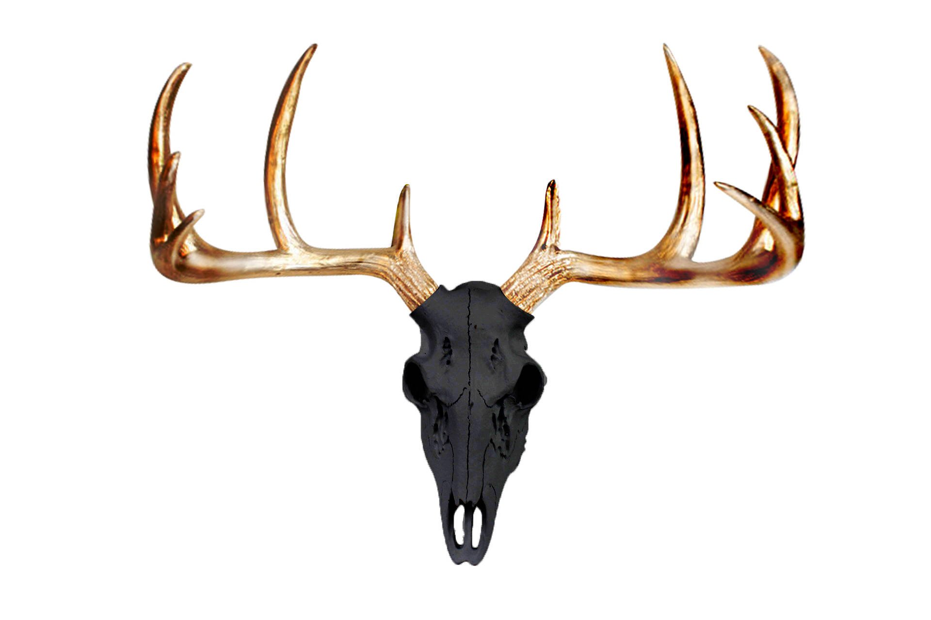 Etsty - Mini Deer Skull Black by Wall Charmers™